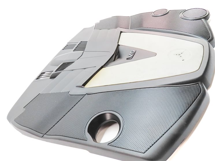 Thumbnail 6: 07-12 MERCEDES E GL ML R W164 X164 W221 W251 3.0L TURBO DIESEL ENGINE COVER TRIM