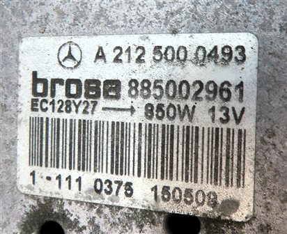 Thumbnail 8: 2007-2012 MERCEDES GL ML R CLASS (X164 W164 W251) RADIATOR COOLING FAN w/ SHROUD