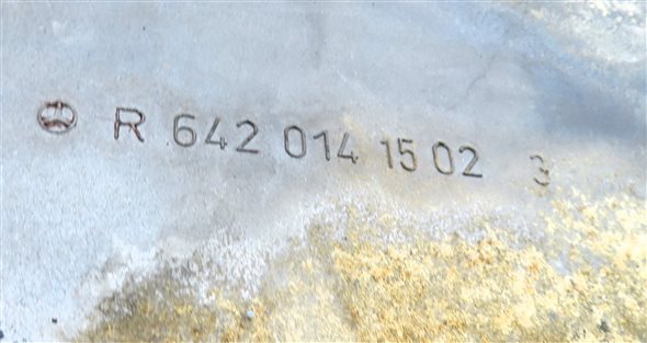Thumbnail 7: 07-11 MERCEDES GL320 GL350 ML320 ML350 R350 3.0L DIESEL UPPER ENGINE OIL PAN