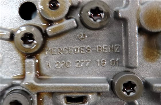 Thumbnail 10: 09 GL320 X164 3.0L DIESEL 722.9 TRANSMISSION VALVE BODY & CONDUCTOR PLATE SET