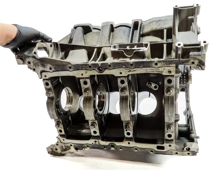 Thumbnail 7: 09 MERCEDES GL320 ML320 X164 W164 3.0L OM642 DIESEL ENGINE CYLINDER BLOCK (BARE)