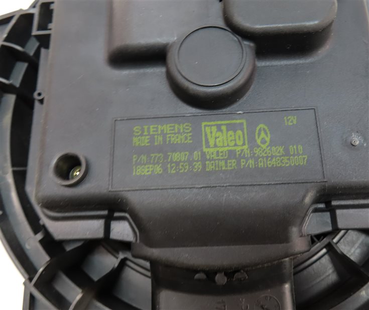 Thumbnail 6: 06-13 MERCEDES GL320 GL450 ML320 ML350 ML500 R350 FRONT A/C BLOWER FAN MOTOR