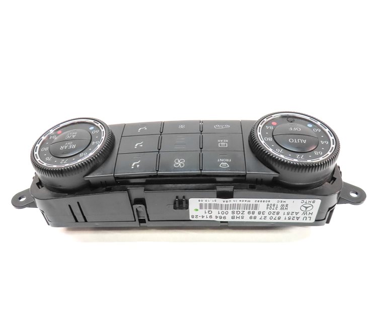 Thumbnail 4: 06-08 MERCEDES ML320 ML350 ML550 R320 R350 (W164 W251) FRONT TEMPERATURE CONTROL