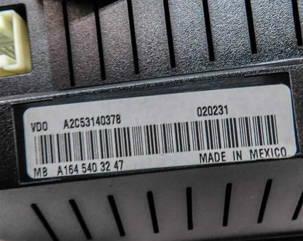 Thumbnail 6: 2007 MERCEDES GL450 ML350 ML500 (X164 W164) SPEEDOMETER INSTRUMENT GAUGE (98k)