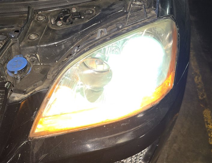 Thumbnail 2: 2006-2008 MERCEDES ML320 ML350 ML500 ML550 ML63 LEFT HALOGEN HEADLIGHT LAMP