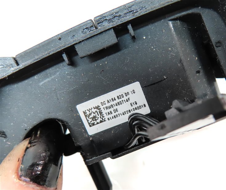 Thumbnail 10: 07 MERCEDES ML350 (W164) DRIVER STEERING WHEEL MEDIA PHONE CONTROL SWITCH SET/2