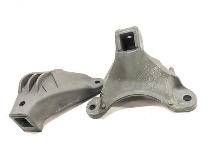 Thumbnail 2: 2011 BMW 535I (F10) 3.0L (N55) ENGINE MOTOR MOUNT SUPPORT BRACKET SET/2
