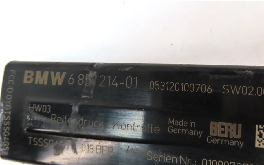 Thumbnail 6: 11-18 BMW 5 7 M5 M6 X3 X4 (F01 F06 F10 F12 F25 F26) TPMS SENSOR ANTENNA MODULE