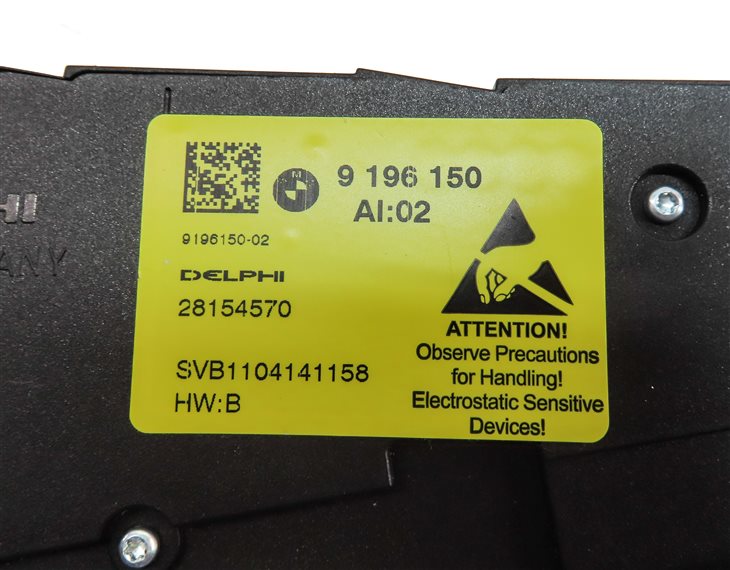 Thumbnail 6: 2011 BMW 535I (F10) FRONT LEFT DRIVER SEAT POSTION ADJUST SWITCH w/LUMBAR