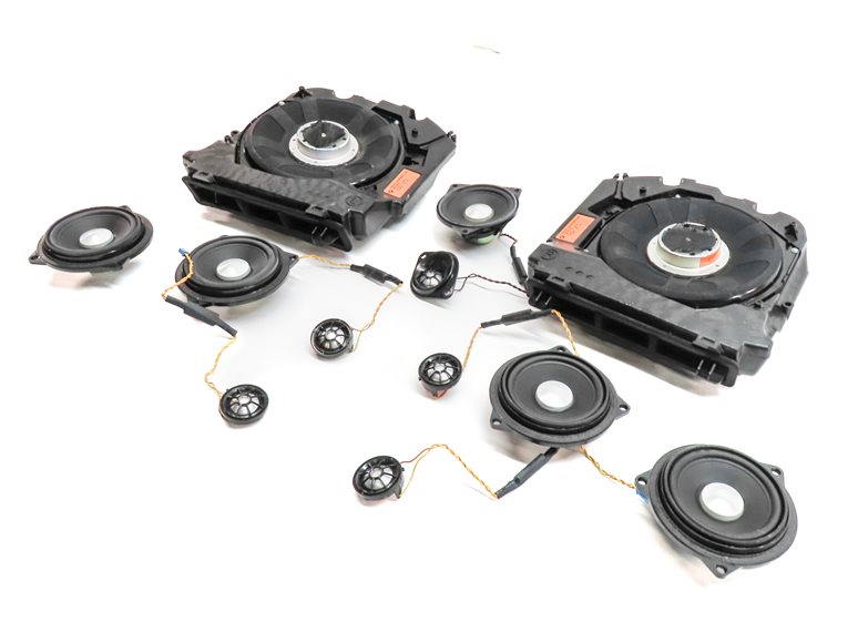 2011 BMW 535I (F10) RADIO STEREO AUDIO SOUND SYSTEM SUBWOOFER SPEAKER SET/12