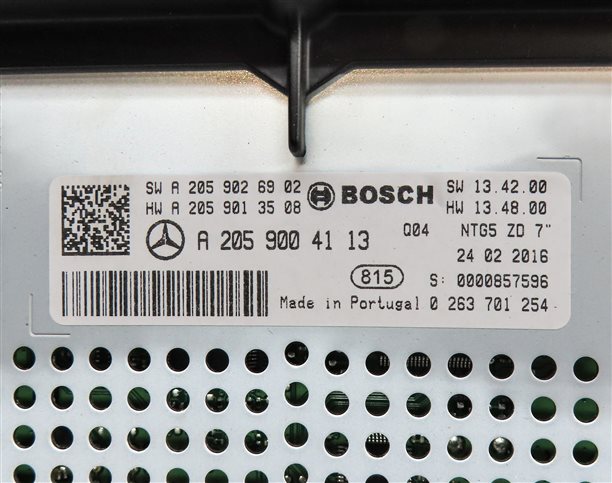 Thumbnail 10: 2015-2021 MERCEDES C GLC (W205 X253) FRONT DASH INFORMATION MEDIA DISPLAY SCREEN