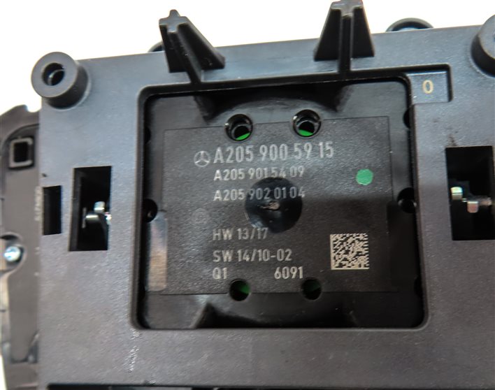 Thumbnail 8: 16-19 MERCEDES C300 C350 C450 GLC300 (W205 X253) GPS MULTIMEDIA TOUCHPAD CONTROL