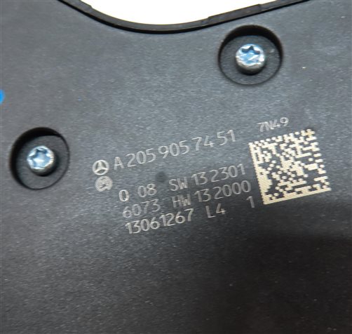 Thumbnail 5: 2016 MERCEDES C300 (W205) FRONT RIGHT PASSENGER SEAT POSITION ADJUST SWITCH