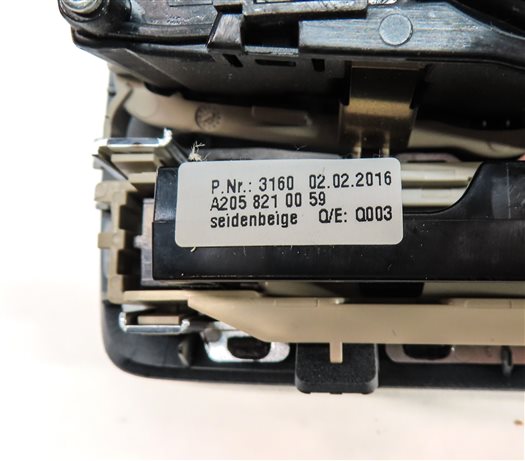 Thumbnail 6: 2015-2022 MERCEDES C300 C43 W205 DRIVER HEADLIGHT HEAD LIGHT LAMP SWITCH (BEIGE)
