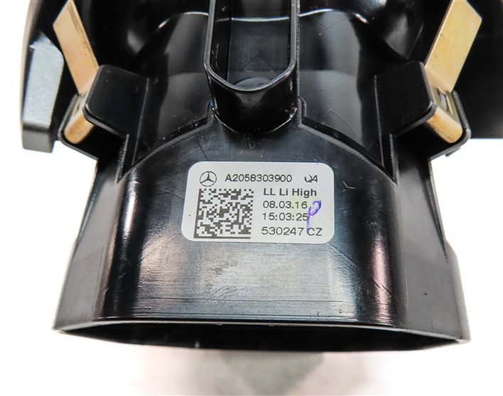 Thumbnail 5: 2016 MERCEDES C300 (W205) FRONT LEFT DRIVER DASH HEAT AIR AC HVAC VENT (Black)