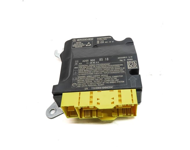 Thumbnail 2: 15-16 MERCEDES C300 C350 C400 C450 C63 GLC300 (W205 X253) SRS BAG CONTROL MODULE