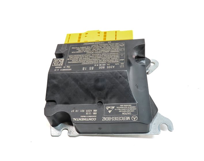 Thumbnail 3: 15-16 MERCEDES C300 C350 C400 C450 C63 GLC300 (W205 X253) SRS BAG CONTROL MODULE