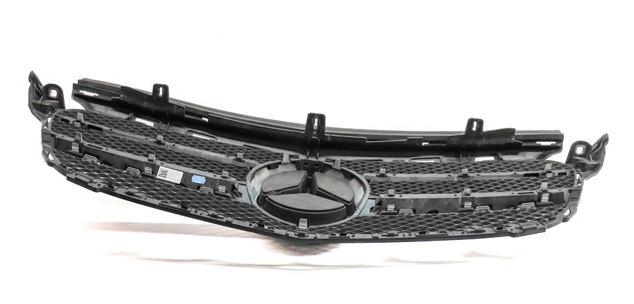 Thumbnail 6: 2015-2018 MERCEDES C300 C350E (W205) FRONT CENTER HOOD GRILLE EMBLEM (SILVER)