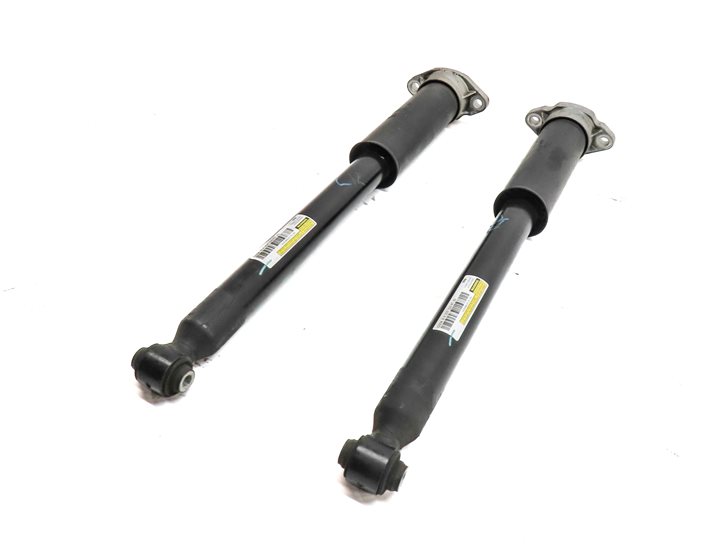 16 MERCEDES C300 (W205) REAR LEFT & RIGHT STANDARD SUSPENSION SHOCK STRUT SET/2