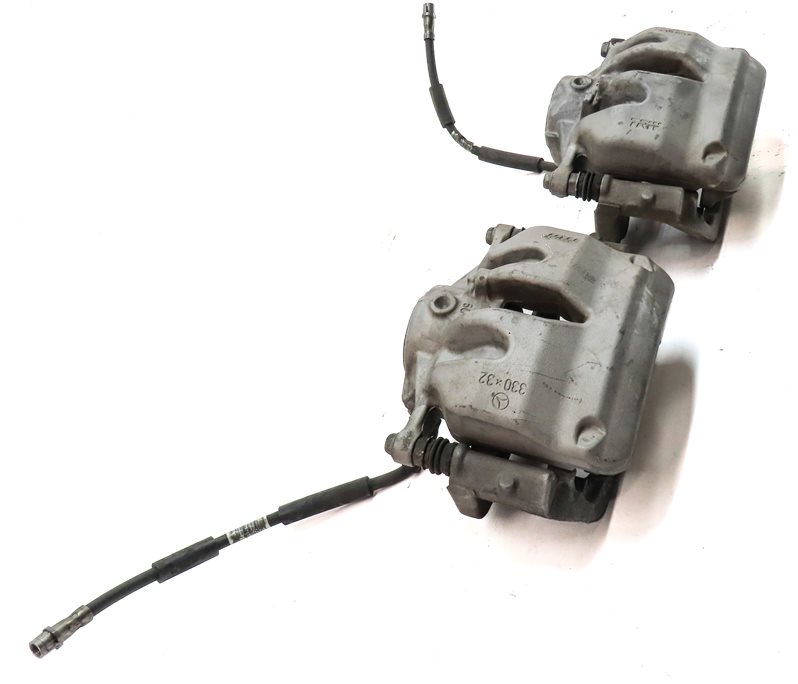 Thumbnail 4: 2015-2021 MERCEDES C300 E300 (W205 W213) FRONT LEFT & RIGHT BRAKE CALIPER SET