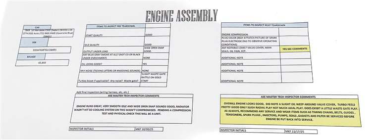 Thumbnail 7: 16-17 MERCEDES C300 (W205) RWD 2.0L M274 TURBO ENGINE ASSEMBLY ASE TESTED (65k)