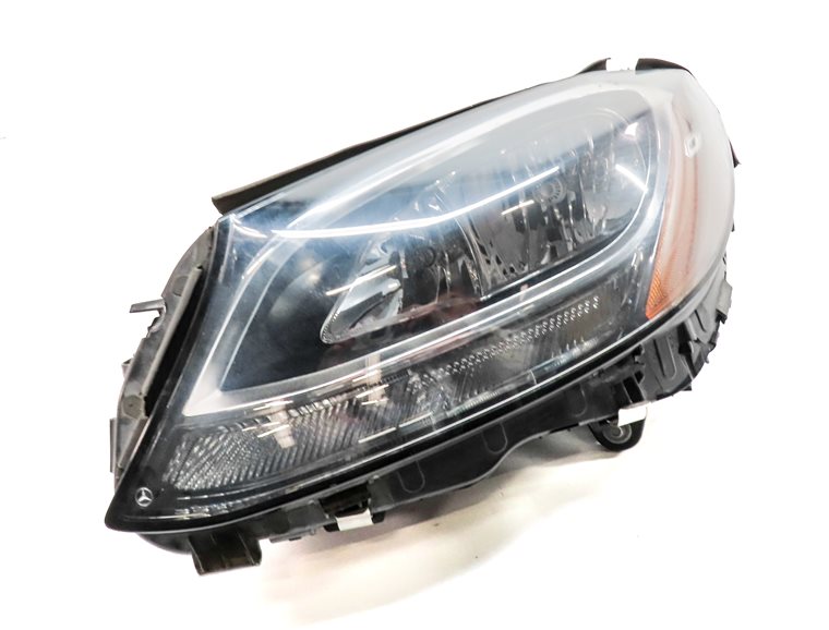 Thumbnail 1: 15-18 MERCEDES C CLASS (W205) LEFT DRIVER HEADLIGHT HEAD LIGHT LAMP (HALOGEN)