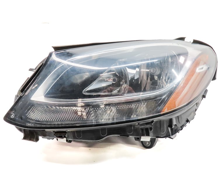 Thumbnail 3: 15-18 MERCEDES C CLASS (W205) LEFT DRIVER HEADLIGHT HEAD LIGHT LAMP (HALOGEN)