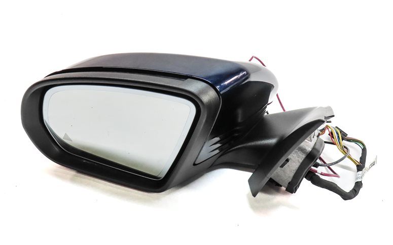 15-16 MERCEDES C300 C350 C400 C450 (W205) LEFT BLIND SPOT DOOR MIRROR (Blue)