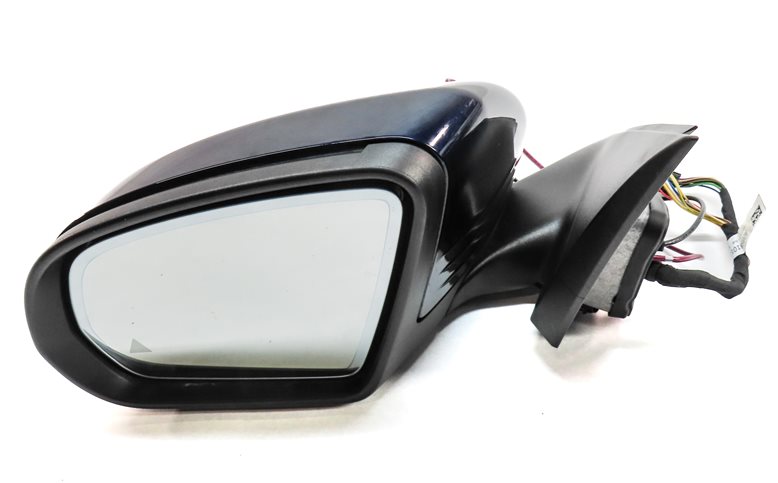 Thumbnail 2: 15-16 MERCEDES C300 C350 C400 C450 (W205) LEFT BLIND SPOT DOOR MIRROR (Blue)