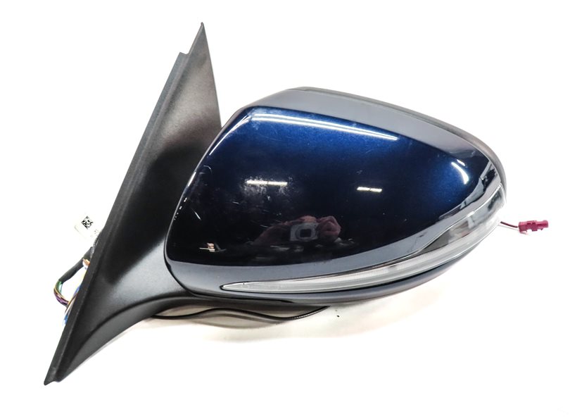 Thumbnail 4: 15-16 MERCEDES C300 C350 C400 C450 (W205) LEFT BLIND SPOT DOOR MIRROR (Blue)