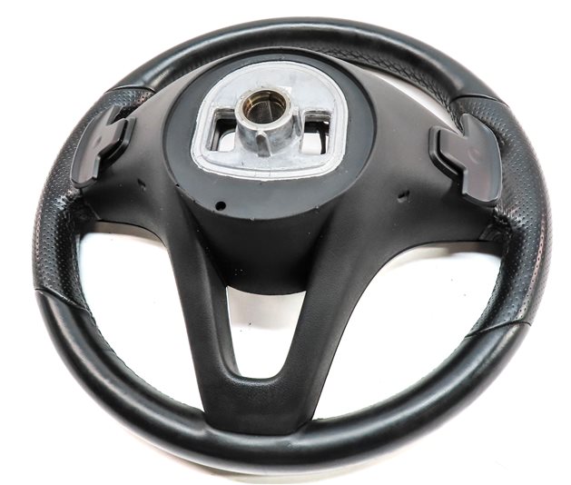 Thumbnail 4: 15-16 MERCEDES C CLASS W205 DRIVER FLAT BOTTOM SPORT STEERING WHEEL w/PADDLES