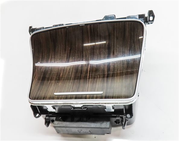 Thumbnail 2: 16 MERCEDES C300 (W205) FRONT CENTER CONSOLE CUPHOLDER w/12V SOCKET (Zen Brown)