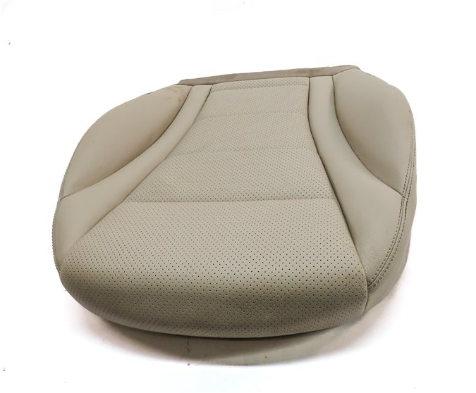 Thumbnail 2: 16 MERCEDES C300 W205 FRONT RIGHT PASSENGER LOWER MEMORY HEATED CUSHION (Beige)