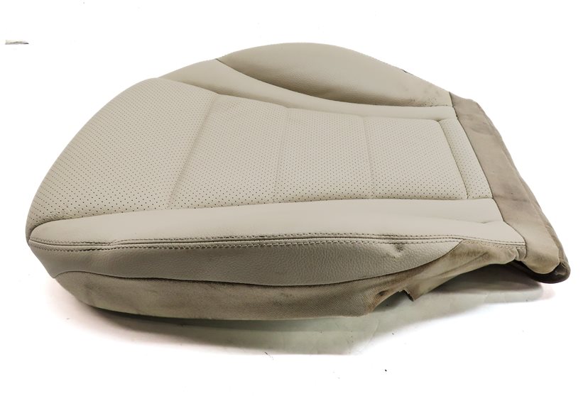 Thumbnail 4: 16 MERCEDES C300 W205 FRONT RIGHT PASSENGER LOWER MEMORY HEATED CUSHION (Beige)