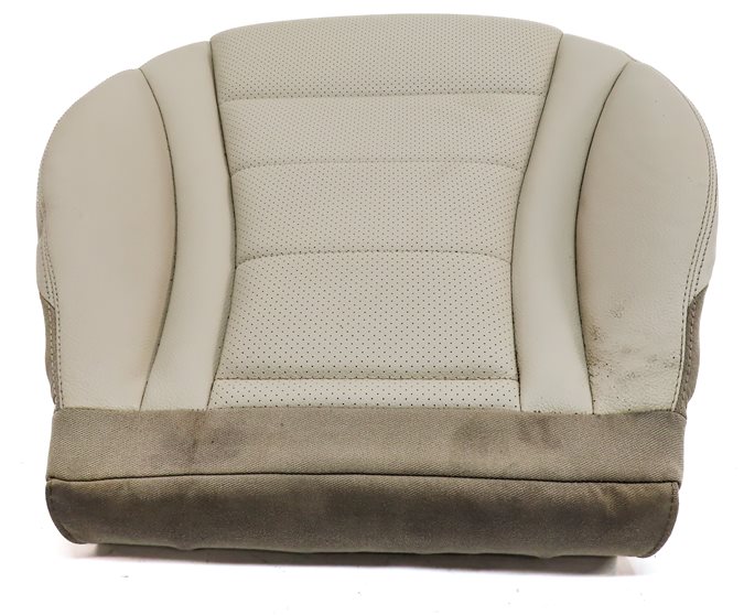 Thumbnail 5: 16 MERCEDES C300 W205 FRONT RIGHT PASSENGER LOWER MEMORY HEATED CUSHION (Beige)