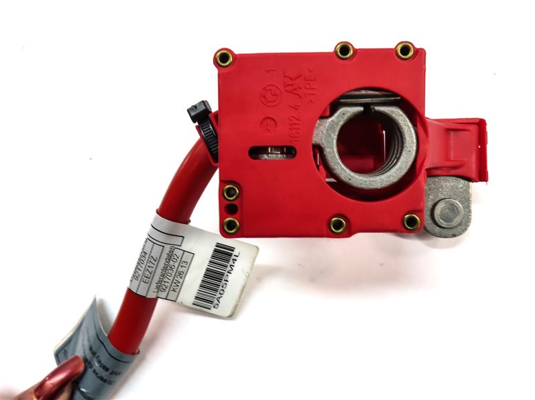 Thumbnail 4: 2014 BMW 640I CONVERTIBLE (F12) 3.0L (N55) ENGINE POSTIVE BETTERY TERMINAL CABLE