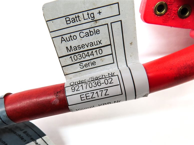 Thumbnail 6: 2014 BMW 640I CONVERTIBLE (F12) 3.0L (N55) ENGINE POSTIVE BETTERY TERMINAL CABLE