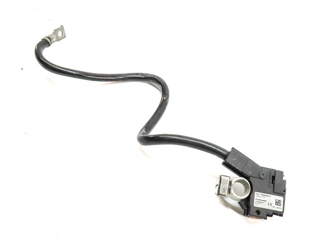 Thumbnail 1: 14 BMW 640I CONVERTIBLE (F12) 3.0L (N55) ENGINE NEGATIVE BATTERY TERMINAL CABLE