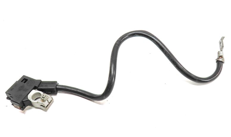 Thumbnail 4: 14 BMW 640I CONVERTIBLE (F12) 3.0L (N55) ENGINE NEGATIVE BATTERY TERMINAL CABLE