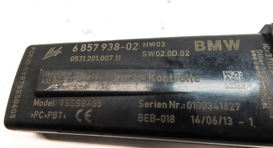 Thumbnail 6: 11-18 BMW 5 7 M5 M6 X3 X4 (F01 F06 F10 F12 F25 F26) TPMS SENSOR ANTENNA MODULE