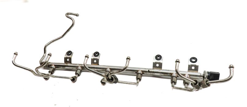 Thumbnail 2: 2014 BMW 640I CONVERTIBLE (F12) 3.0L (N55) ENGINE FUEL INJECTOR RAIL w/ LINES