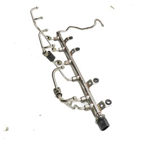 Thumbnail 3: 2014 BMW 640I CONVERTIBLE (F12) 3.0L (N55) ENGINE FUEL INJECTOR RAIL w/ LINES