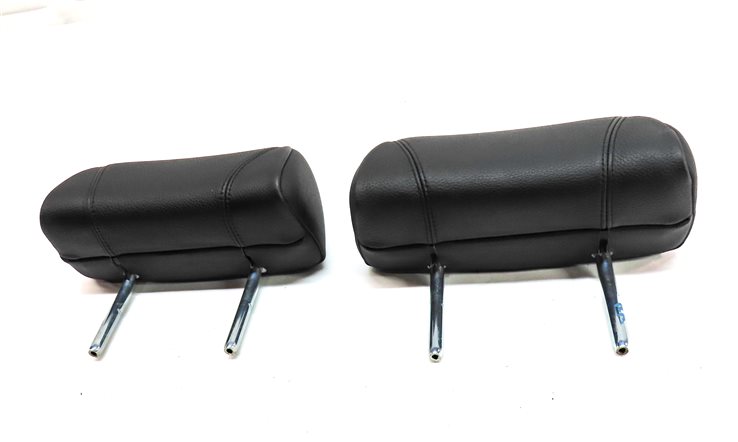 Thumbnail 2: 12-18 BMW 640i 650i F12 F06 COUPE CONV. REAR LEFT & RIGHT HEADREST SET/2 (Black)