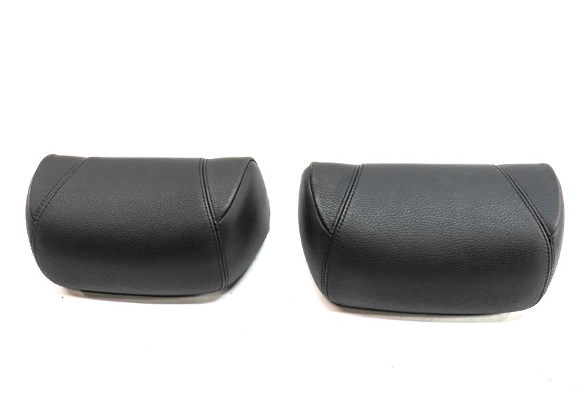 Thumbnail 4: 12-18 BMW 640i 650i F12 F06 COUPE CONV. REAR LEFT & RIGHT HEADREST SET/2 (Black)