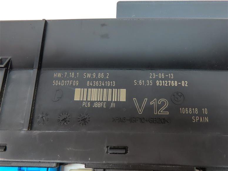 Thumbnail 5: 2014 BMW 640I CONVERTIBLE (F12) BCM BODY CONTROL MODULE