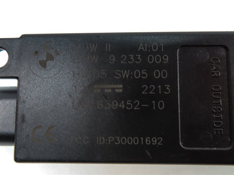 Thumbnail 10: 2014 BMW 640I CONVERTIBLE (F12) SECURITY ANTI THEFT ALERT ALARM SENSOR SET/3