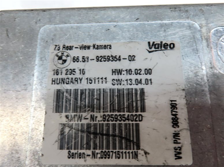 Thumbnail 5: 10-19 BMW 2 3 4 5 6 7 SERIES F01 F02 F10 F12 F22 F30 F32 REARVIEW CAMERA MODULE