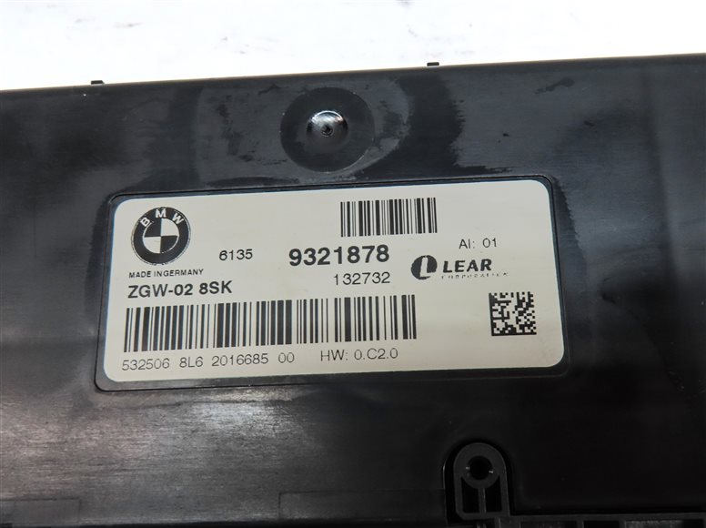 Thumbnail 5: 13-19 BMW 5 / 6 / 7 SERIES (F01 F02 F07 F10 F12) CENTRAL GATEWAY CONTROL MODULE