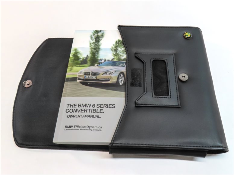 Thumbnail 8: 14 BMW 640I CONVERTIBLE (F12) 3.0L (N55) ENGINE OWNERS MANUAL BOOKLET SET w/CASE