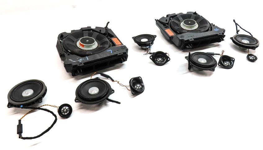 Thumbnail 3: 2014 BMW 640I CONVERTIBLE (F12) HARMAN KARDON AUDIO SOUND SYSTEM SPEAKER SET/12